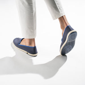 Classic Slip-On Navy Homme ANGARDE coton summer sunrise bleu marine casual chic