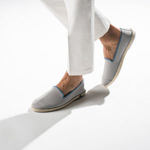 Classic Slip-On Grey Homme ANGARDE coton summer sunrise gris casual chic