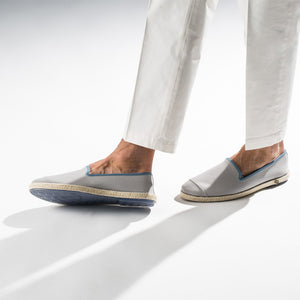 Classic Slip-On Grey Homme ANGARDE coton summer sunrise gris casual chic