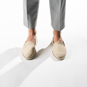 Classic Slip-On Beige Homme ANGARDE coton summer sunrise beige casual chic
