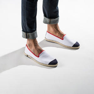 Classic Slip-On Flag Homme ANGARDE coton summer sunrise bleu blanc rouge casual chic