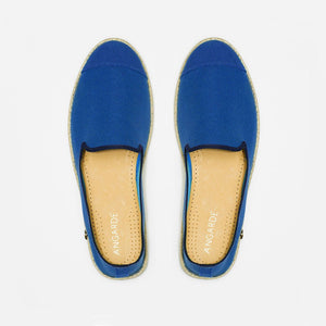 Classic Slip-On Azur Homme ANGARDE coton summer sunrise bleu dur vue dessus