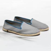 Load image into Gallery viewer, Classic Slip-On Grey Homme ANGARDE coton summer sunrise gris vue biais