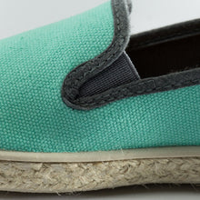 Load image into Gallery viewer, Classic Slip-On Aqua Enfants ANGARDE coton summer sunrise bleu vert résistante