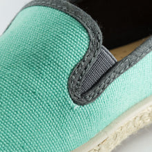 Load image into Gallery viewer, Classic Slip-On Aqua Enfants ANGARDE coton summer sunrise bleu vert confort