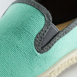 Classic Slip-On Aqua Enfants ANGARDE coton summer sunrise bleu vert confort