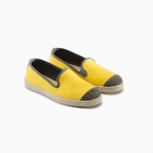 Classic Slip-On Lemon Enfants ANGARDE coton summer sunrise jaune citron vue biais