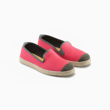 Load image into Gallery viewer, Classic Slip-On Pink Enfants ANGARDE coton summer sunrise rose vue biais