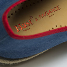 Load image into Gallery viewer, Collab Slip-On Light Denim HAST Homme ANGARDE coton summer sunrise bleu jeans confortable