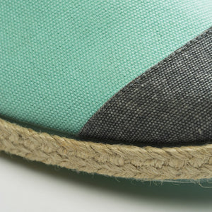 Classic Slip-On Aqua Femme ANGARDE cotton summer sunrise bleu vert résistante