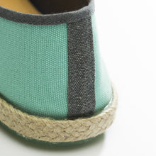 Load image into Gallery viewer, Classic Slip-On Aqua Femme ANGARDE cotton summer sunrise bleu vert résistante