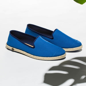 Classic Slip-On Azur Homme ANGARDE coton summer sunrise bleu dur vue biais