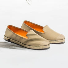 Load image into Gallery viewer, Classic Slip-On Beige Femme ANGARDE cotton summer sunrise beige vue biais