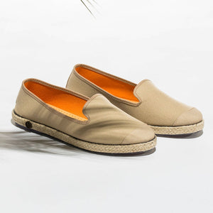 Classic Slip-On Beige Femme ANGARDE cotton summer sunrise beige vue biais
