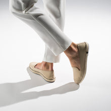 Load image into Gallery viewer, Classic Slip-On Beige Femme ANGARDE cotton summer sunrise beige casual chic