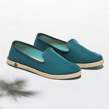 Load image into Gallery viewer,  Classic Slip-On Bottle Femme ANGARDE coton summer sunrise vert bouteille vue biais
