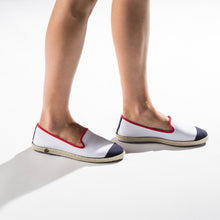 Load image into Gallery viewer,  Classic Slip-On Flag Femme ANGARDE coton summer sunrise drapeau français casual chic