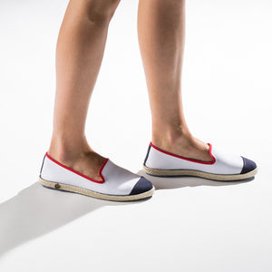  Classic Slip-On Flag Femme ANGARDE coton summer sunrise drapeau français casual chic