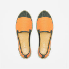 Load image into Gallery viewer,  Classic Slip-On Orange Femme ANGARDE coton summer sunrise orange vue dessus