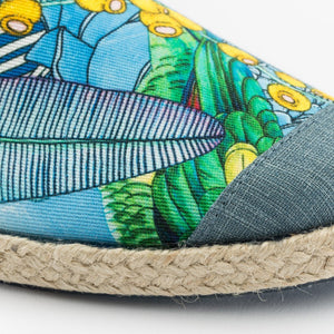 Collab Slip-On Perroquet FORGET ME NOT Homme ANGARDE coton summer sunrise tropical résistante