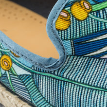 Load image into Gallery viewer, Collab Slip-On Perroquet FORGET ME NOT Homme ANGARDE cotton summer sunrise tropical confortable
